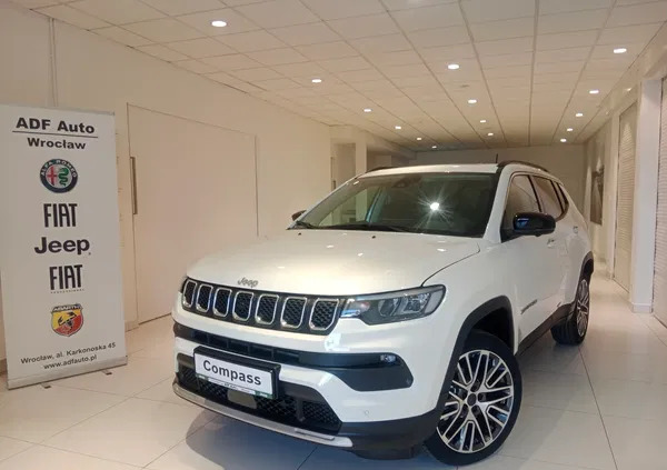 jeep dolnośląskie Jeep Compass cena 165292 przebieg: 5, rok produkcji 2023 z Wrocław